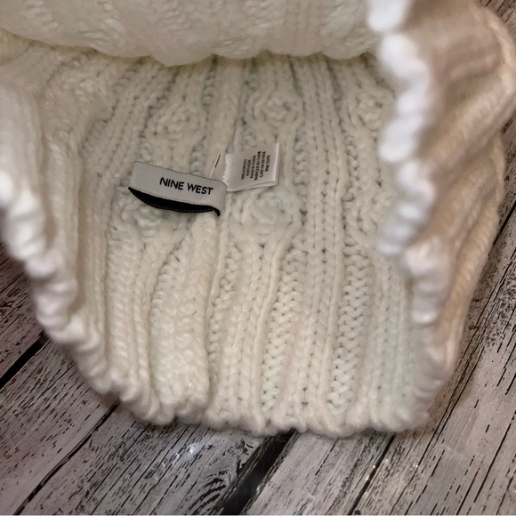 Nine West Pom Hat - Picture 3 of 8